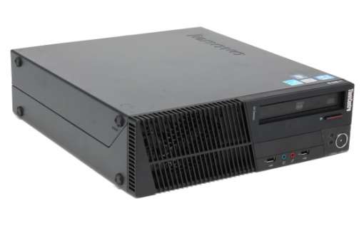 Системный блок Lenovo m81 SFF-Intel Core-i3-2100-3,1GHz-4Gb-DDR3-HDD-500GB-DVD-RW-(B)- Б/У