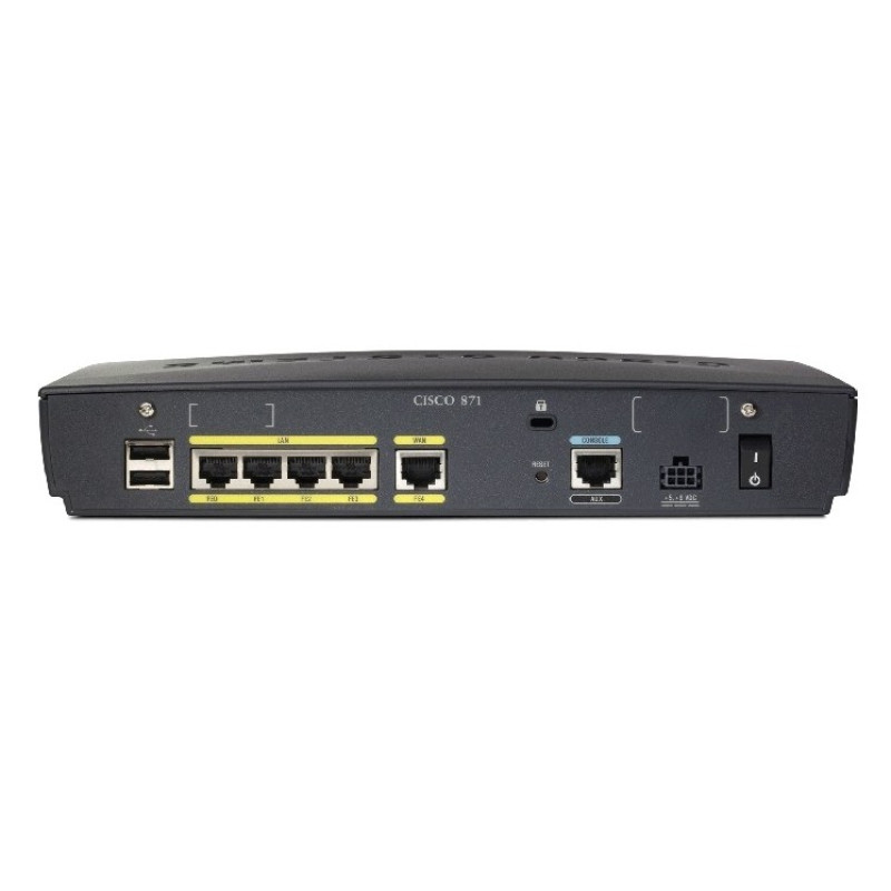 Маршрутизатор Cisco 871-(без блока питания)-(B)-Б/У