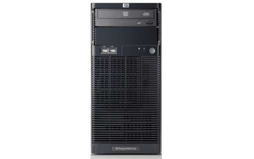 Сервер HP ProLiant ML 110-G6-Intel  Xeon X3430-2,4GHz-2Gb-DDR3-HDD-2*500Gb-DWD-R- Б/В