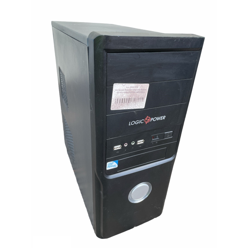 Системный блок mini tower-Intel Pentium G2130-3.2GHz-2Gb-DDR3-HDD-500Gb
