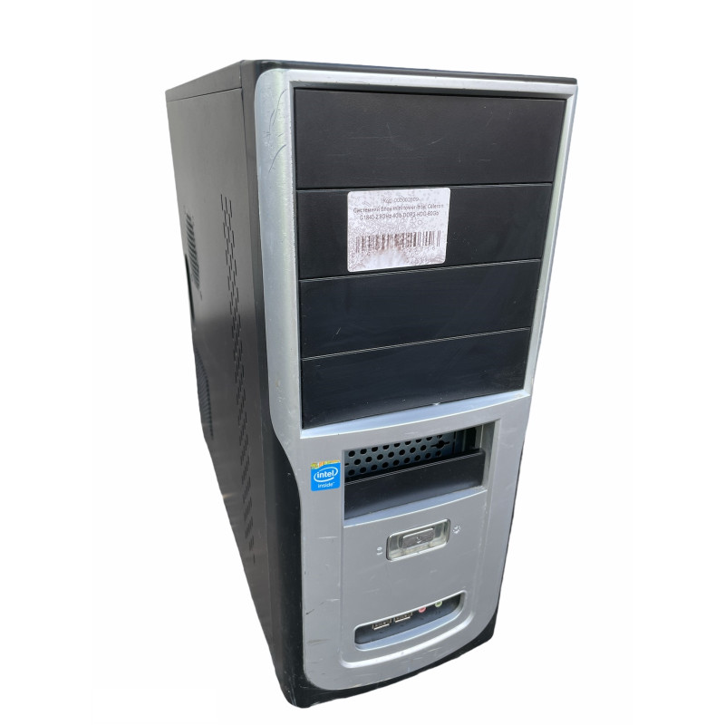 Системный блок mini tower-Intel Celeron G1840-2.8GHz-4Gb-DDR3-HDD-80Gb