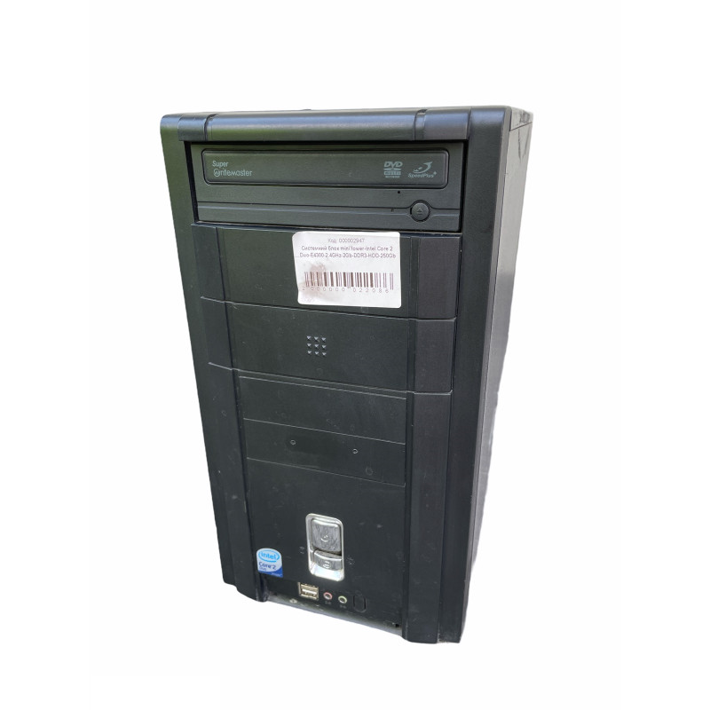 Системний блок mini tower-Intel Core 2 Duo-E4300-2.4GHz-2Gb-DDR2-HDD-250Gb- Б/У