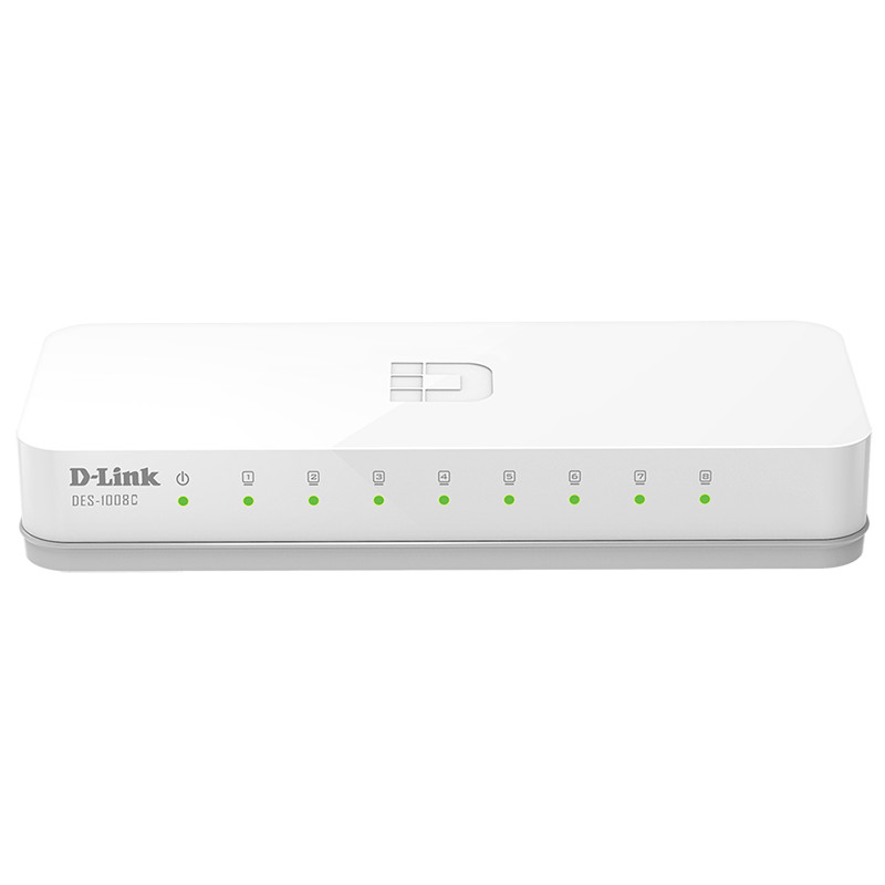 Комутатори D-Link D-Link DES-1008C (Новий)
