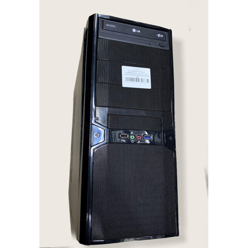Системный блок-Gigabyte GA-B85M-D3H-Mini-Tower-Intel Core i3-4150-3,5GHz-8Gb-DDR3-HDD-500Gb-(B)- Б/У