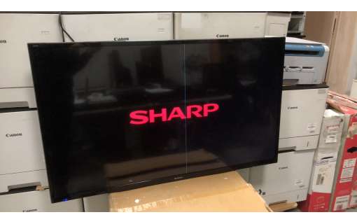 Телевізор Sharp LC-49CFF6002E-(C)-(полоса на екрані)-Б/В