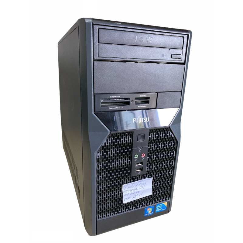 Системный блок Fujitsu ESPRIMO P1510-mini tоwer-Intel Core i7-860-2.8GHz-4Gb-DDR3-HDD-250Gb-DVD-R-(B)- Б/У