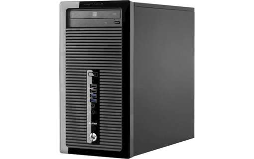 Системный блок HP ProDesk 400 G1-Mini-Tower-Intel Core-i3-4130-3,40GHz-4Gb-DDR3-HDD-500Gb-DVD-R-(B)- Б/У