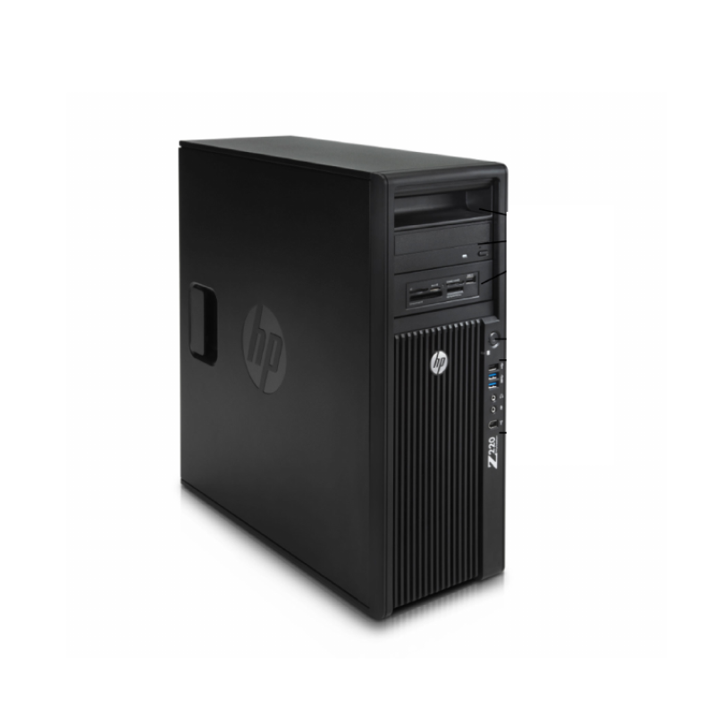 Системный блок HP Z220 Workstation-FT-Intel Xeon E3-2140 v2-3,4GHz-4Gb-DDR3-500Gb-HDD-DVD-R-(B)- Б/У