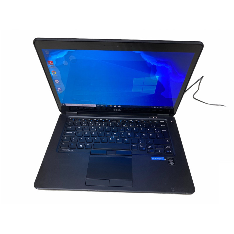 Ноутбук Dell Latitude E7450-Intel Core-I5-5300U-2.6GHz-4Gb-DDR3-128Gb-SSD-W14-IPS-FHD-Touch-Web-(C)- Б/У