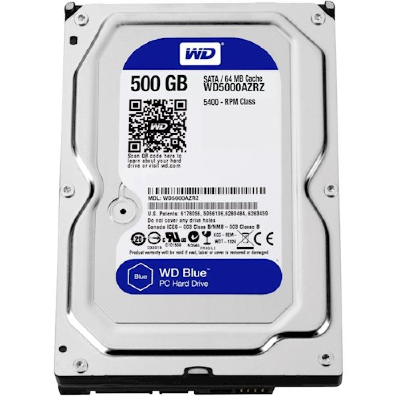 Жесткий диск 3,5" 500Gb, HDD, SATA ||| - Б/У