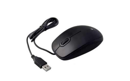 Мышь проводная USB Logitech B100- Б/У