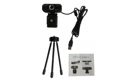 Веб-камера Dynamode2.0 MegaPixels Black (W8-Full HD 1080P)- Б/В + тринога
