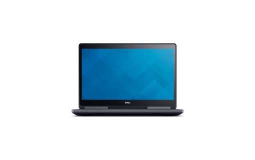 Ноутбук Dell Precision 7710-Intel Core i7-6820HQ-2.7GHz-16Gb-DDR4-512Gb-SDD-W17.3-IPS-FHD-nVidia Quadro M5000m-(B)- Б/У