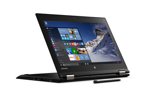 Ноутбук Lenovo ThinkPad Yoga 260-Intel Core i5-6300U-2,4GHz-8Gb-DDR4-256Gb-SSD-W12,5-Touch-IPS-Full-HD-Web-(С)- Б/У