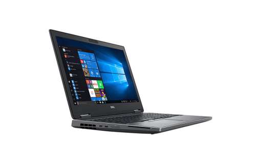 Ноутбук Dell Precision 7530-Intel Core i7-8850H-2.60GHz-32Gb-DDR4-512Gb-SSD-W15,6-FHD-IPS-Web-NVIDIA Quadro P1000(4Gb)-(B)- Б/У