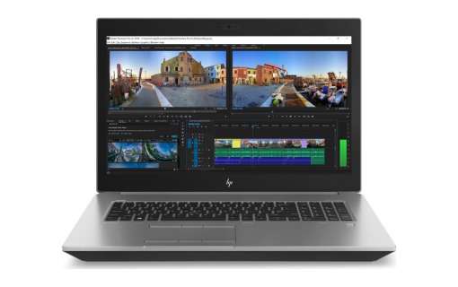 Ноутбук HP ZBook 17 G5-Intel-Core-i7-8850H-2,60GHz-8Gb-DDR4-256Gb-SSD-W17.3-IPS-FHD-Web-(B)- Б/У