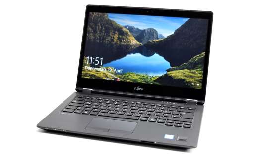 Ноутбук Fujitsu LIFEBOOK U748-Intel-Core-i5-8250U-1.6GHz-8Gb-DDR4-240Gb-SSD-W14-FHD-IPS-Web-(B)- Б/У