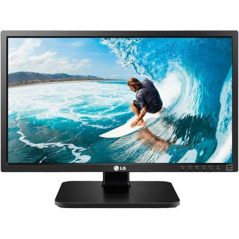 Монитор 23.8" LG-24MB37PM-B/ (1920x1080), 16:9, AH-IPS WLED / DVI-VGA / встроенные колонки / проф. нога-(C)-полосы на экране Б/У