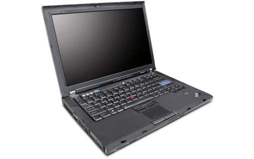 Ноутбук Lenovo ThinkPad T61- Intel-C2D-T8300-2,4GHz-4Gb-DDR2-100Gb-HDD-W14-DVD-R-(B)- Б/В