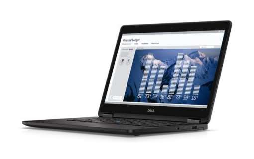 Ноутбук Dell Latitude E7470-Intel Core-I5-6300U-2.4GHz-8Gb-DDR4-128Gb-SSD-W14-Web-(C)- Б/У