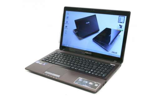 Ноутбук ASUS K53S-Intel Core i7-2670QM-2.2GHz-4Gb-DDR3-500Gb-HDD-W15.6-Web-DVD-R-NVIDIA GeForce 610M(2Gb)-(B-)- Б/В