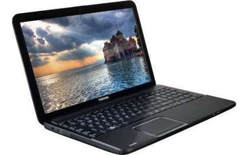 Ноутбук Toshiba Satellite C850D-105-AMD E2-1800-1.7GHz-4Gb-DDR3-500Gb-HDD-W15.6-Web-DVD-R-(B)- Б/У