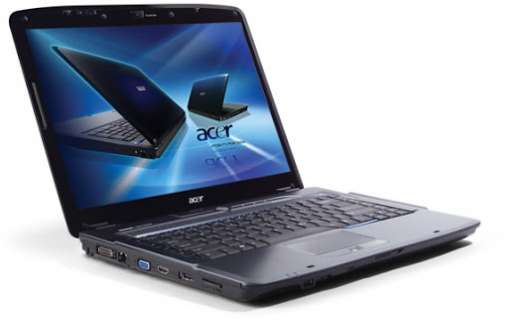 Ноутбук Acer Aspire 5930-C2D P7350-2.0GHz-3Gb-DDR2-320Gb-HDD-W15.4-DVD-R-Web-NVidia GeForce 9600M GT-(B-)- Б/В
