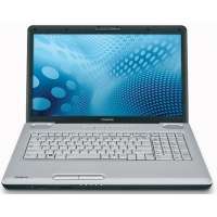 Ноутбук Toshiba L550-1C8-Intel Pentium T4400-2.2GHz-8Gb-DDR3-180Gb-HDD-W17.3-Web-DVD-RW-(B)-Б/В