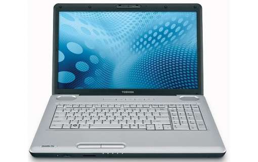 Ноутбук Toshiba L550-1C8-Intel Pentium T4400-2.2GHz-8Gb-DDR3-180Gb-HDD-W17.3-Web-DVD-RW-(B)-Б/В