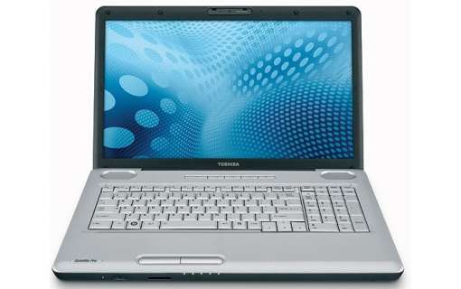 Ноутбук Toshiba L550-1C8-Intel Pentium T4400-2.2GHz-8Gb-DDR3-180Gb-HDD-W17.3-Web-DVD-RW-(B)-Б/У