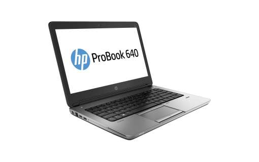 Ноутбук HP ProBook 640 G1-Intel Core-i5-4210M-2,6GHz-4Gb-DDR3-128Gb-SSD-W14-DVD-R-Web-HD+-(B-)-Б/У