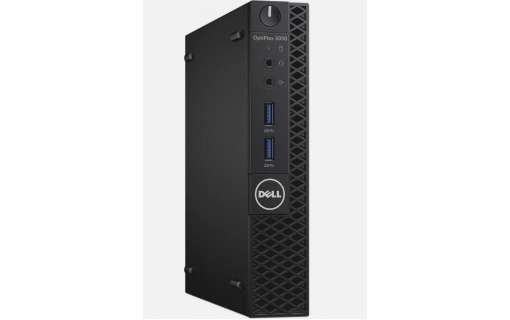 Системний блок Dell Opti Plex 3050-USFF-Intel Core-i3-7100T-3,4GHz-8Gb-DDR4-500Gb-HDD-DVD-R-(B)-Б/В