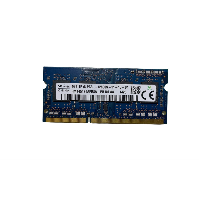 Оперативна пам'ять DDR3-4GB PC3-12800S-(для ноутбука)- Б/У