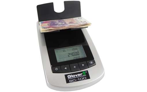 Лічильник банкнот і монет Glover SC-100-(Копмлект)-Б/В
