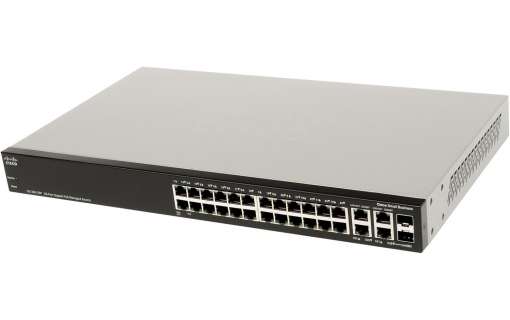 Керований комутатор Cisco SG300-28P-28 Ethernet портів PoE-(B)-Б/В