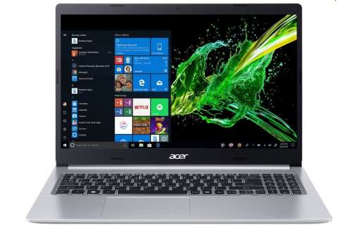 Ноутбук Acer ASPIRE A515-54-Intel Core i5-10210U-1.6GHz-8Gb-DDR4-512Gb-SSD-W15.6-FHD-Web-nVidia GeForce MX250(2Gb)-(B)-Б/У