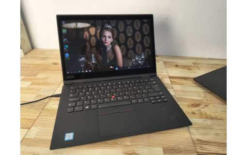 Ноутбук Lenovo ThinkPad X1 Yoga-Intel Core i7-8650U-1.9GHz-16Gb-DDR3-256Gb-SSD-W14-IPS-Touch-FHD-Web-(Битий сенсор ОК)-(С)-Б/В