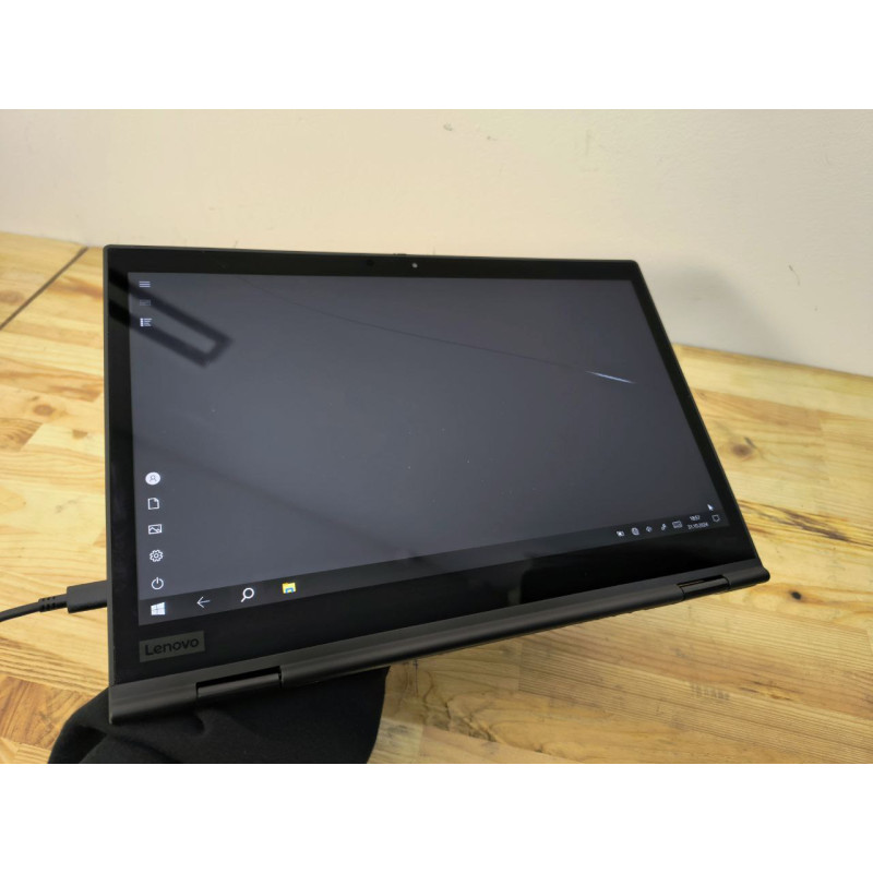 Ноутбук Lenovo ThinkPad X1 Yoga-Intel Core i7-8650U-1.9GHz-16Gb-DDR3-128Gb-SSD-W14-IPS-FHD-Touch-Web-(Битий сенсор ОК)-(C)-Б/У