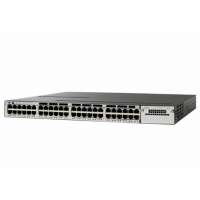 Коммутатор Cisco WS-C3750X-48T-S 48-Port GbE L3 Managed Stackable 1U Switch C3KX-NM-1G-(B)-Б/У