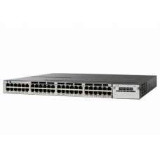 Коммутатор Cisco WS-C3750X-48T-S 48-Port GbE L3 Managed Stackable 1U Switch C3KX-NM-1G-Не працює-(B)-Б/У