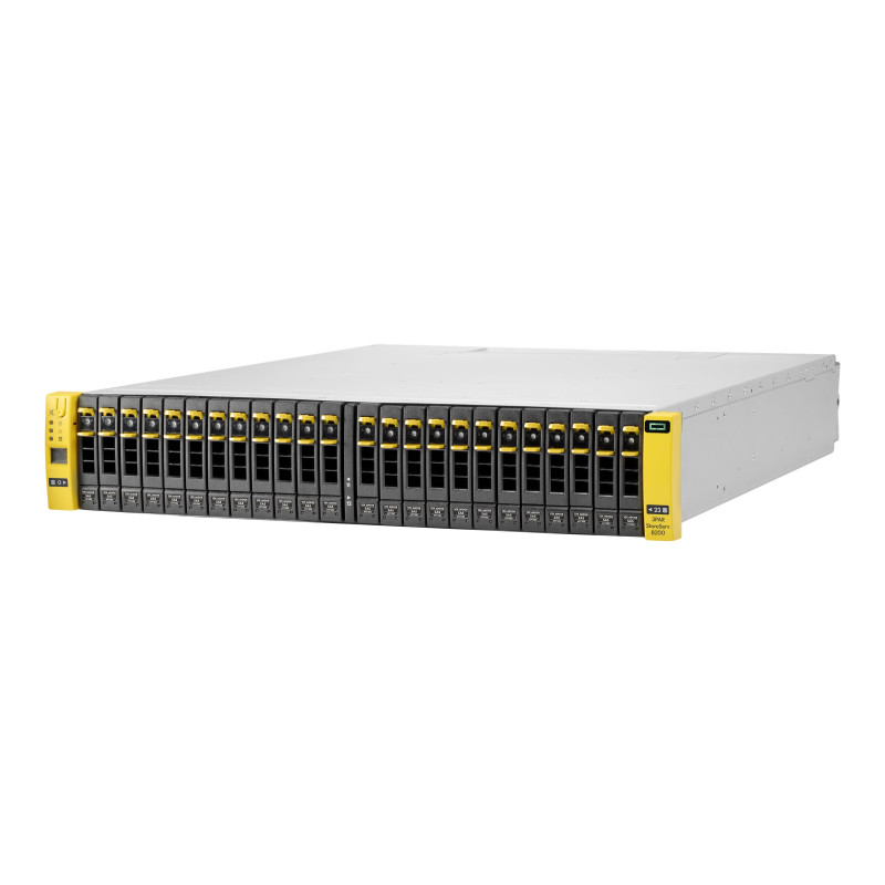  Cистем зберігання даних середнього рівня HPE 3PAR StoreServ 8200 12x1.92Tb SAS-SSD-8x400Gb-SAS-SSD-(B)-Б/В