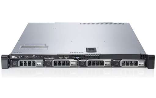 Сервер DELL POWEREDGE R320-Intel Xeon E5-2430L-2,0GHz-4Gb-DDR3-2x300Gb-DVD-R-(B)-Б/У