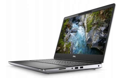 Ноутбук Dell Precision 7750-Intel Core i7-10850H-2.7GHz-32Gb-DDR4-512Gb-SSD-W17,3-FHD-IPS-Web-NVIDIA Quadro RTX 4000-(8Gb)-(B)-Б/В