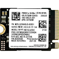 Диск Samsung PM991a SSD 256GB NVMe M.2 2230-Б/У