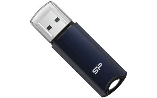 Флеш пам'ять USB Silicon Power Marvel M02 64GB USB 3.2 Gen1 Blue-Новая