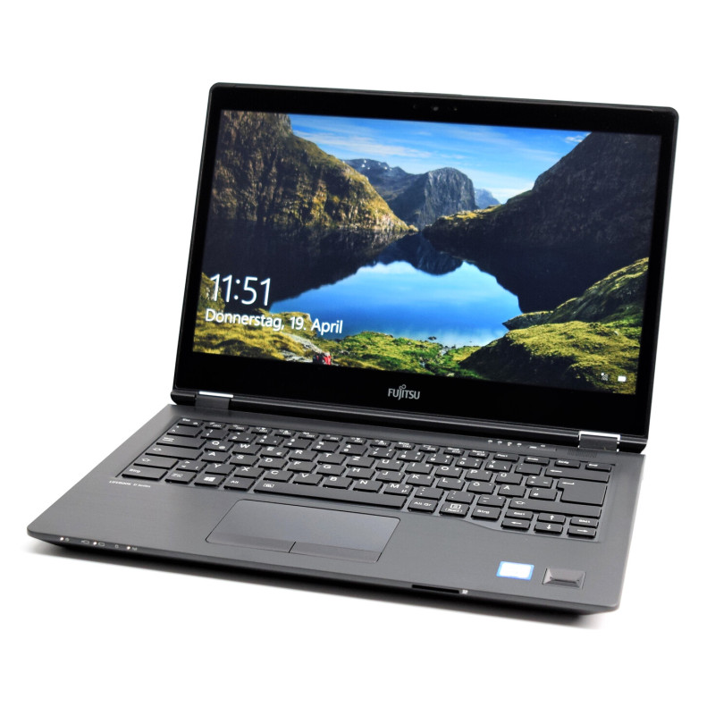 Ноутбук Fujitsu LIFEBOOK U748-Intel-Core-i5-8350U-1.7GHz-8Gb-DDR4-256Gb-SSD-W14-FHD-IPS-Web-(B)-Б/В