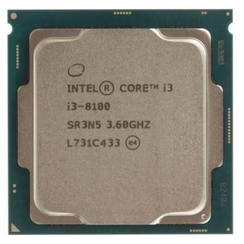 Процесор Intel Core i3-8100-3,60GHz-Б/У
