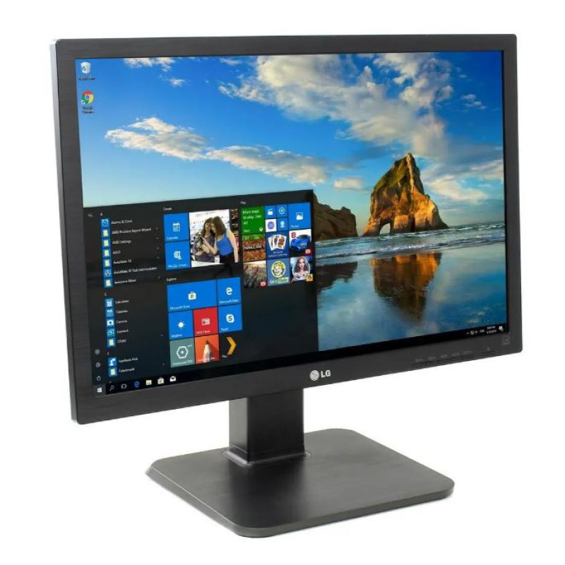 Монітор 24"LG-24MB55PY-I/(1920x1200)/16:10/AH-IPS WLED//DVI-D/ VGA/-(B)- Б/У
