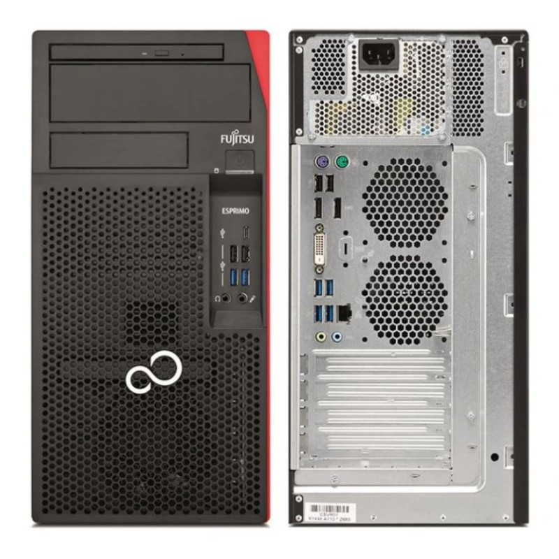 Системний блок Fujitsu ESPRIMO P758 E85+ Mini-Full-Tower-Intel Core i5-8400-2.8GHz-0Gb-DDR4-HDD-0Gb-DVD-R- Б/В