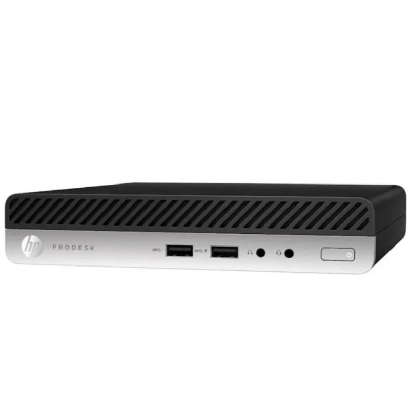 Системний блок HP ProDesk 400 G5-Desktop Mini-Intel Core-i3-9100T-3,0GHz-0Gb-DDR4-HDD-0Gb-(B)- Б/У